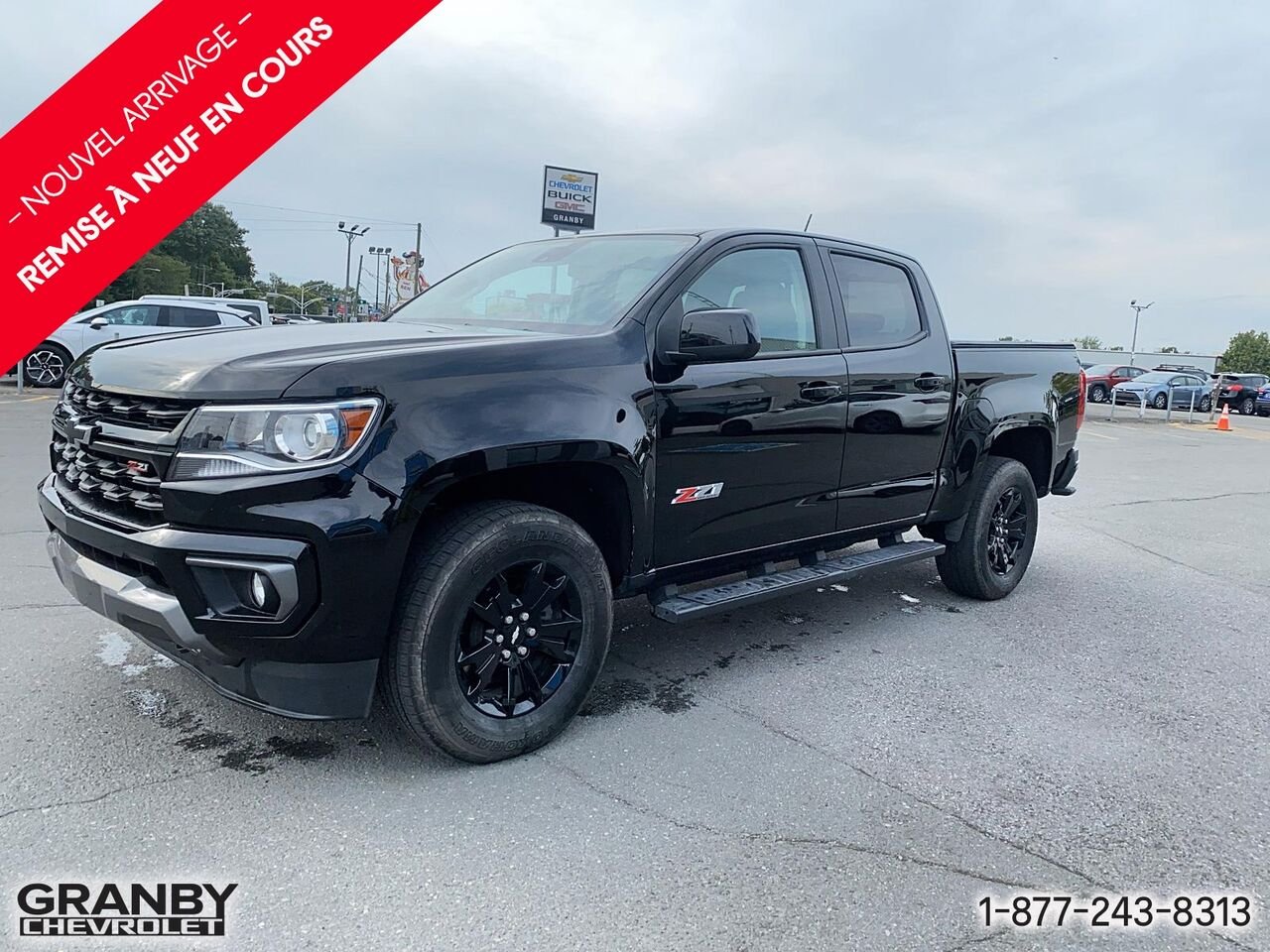 2022 Chevrolet Colorado Z71 cabine multiplace 4RM boite 5.2 pi | G3885 Black Granby - photo #0