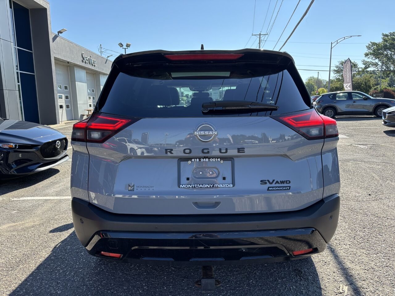 Nissan Rogue SV Édition de minuit TI 2023 Gris Montmagny - photo #5