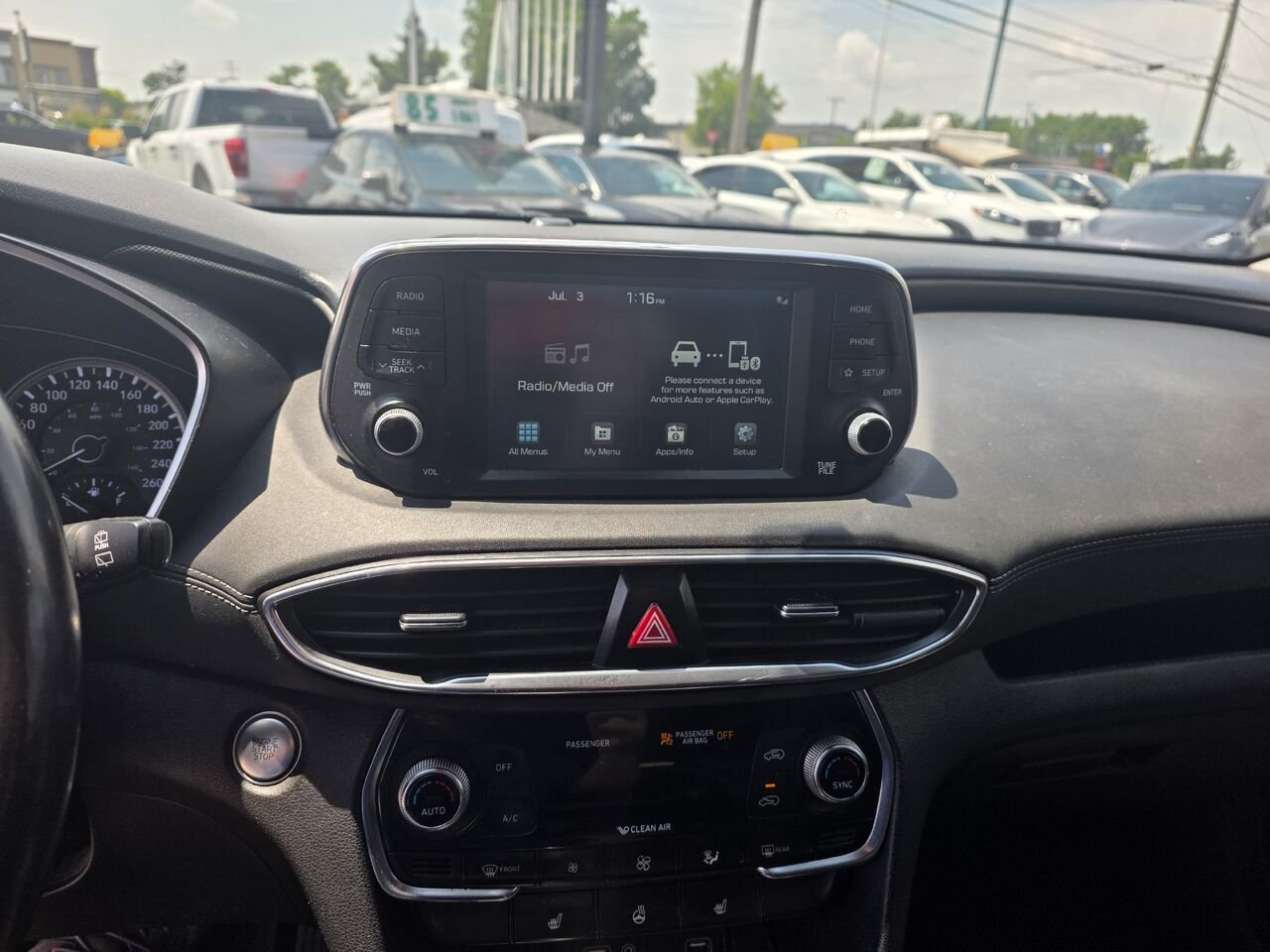 2020 Hyundai Santa Fe Blue  - photo #13