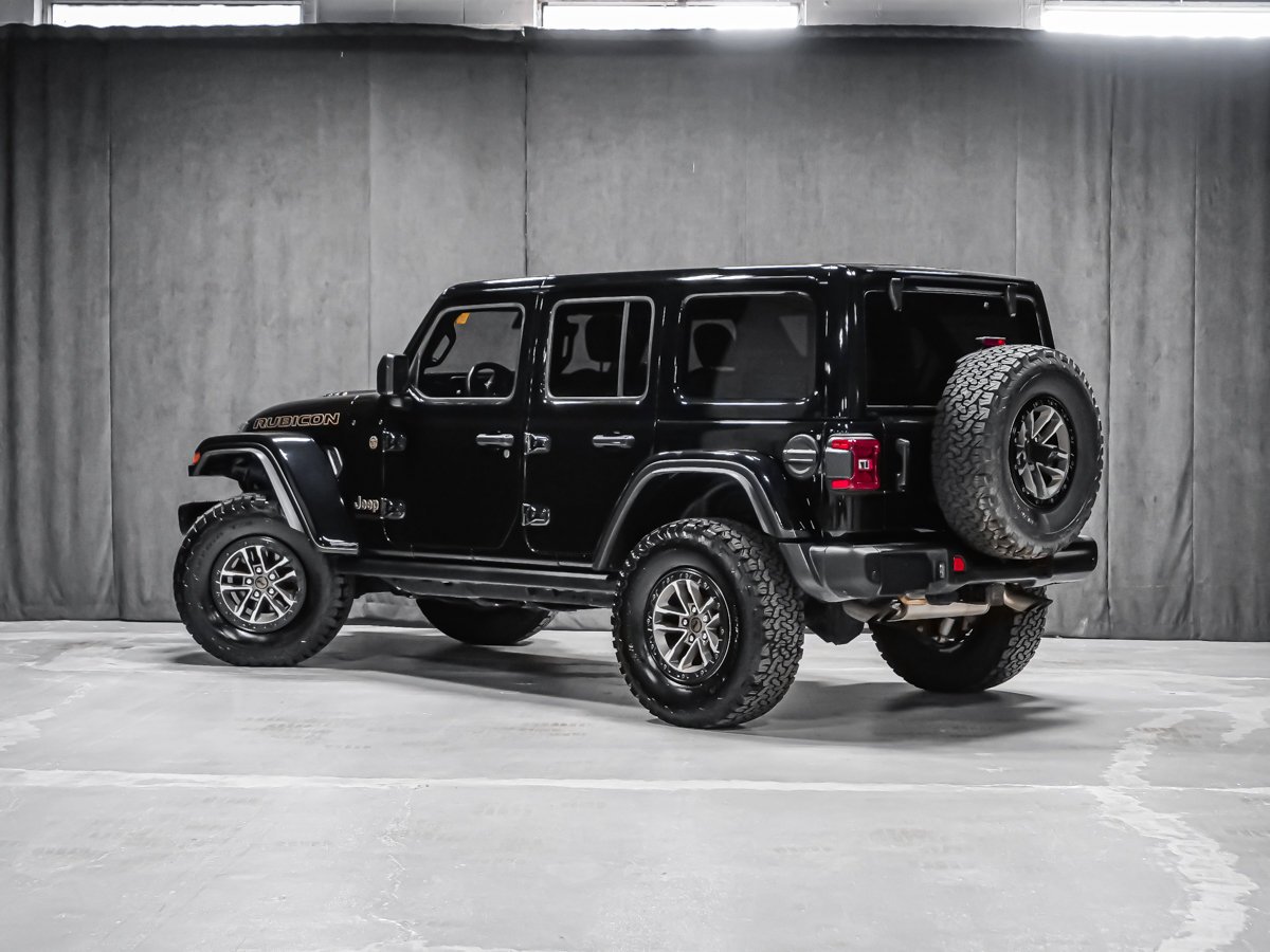 2024 Jeep Wrangler RUBICON 392 TREUIL WARN Black Montreal - photo #4