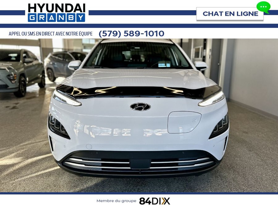 Hyundai Kona électrique Ultimate 2023 Blanc