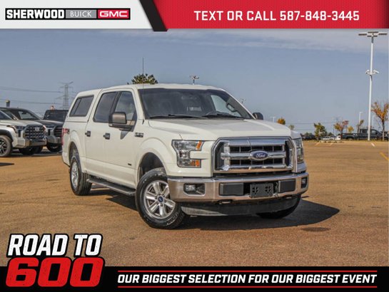 2015 Ford F-150 XLT 301A 3.5L FX4 *Hail Sale* | Color-Matched Raider Canopy White