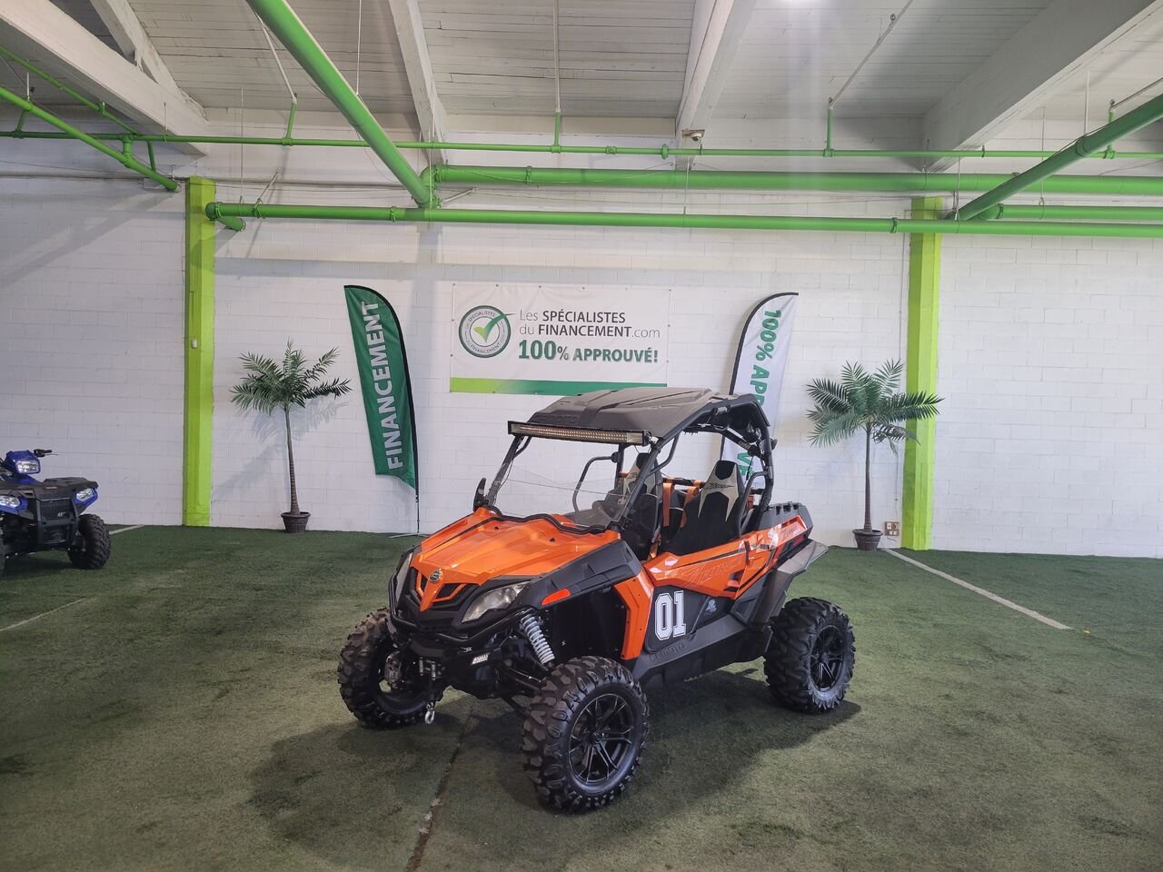 CFMOTO ZFORCE 2021 Orange Longueuil, - photo #0