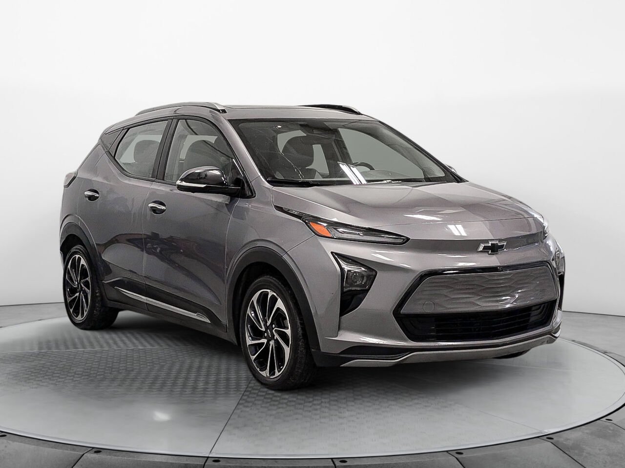 CHEVROLET BOLT EUV Premier Toit Pano Cuir 2023 Gris Sherbrooke - photo #1