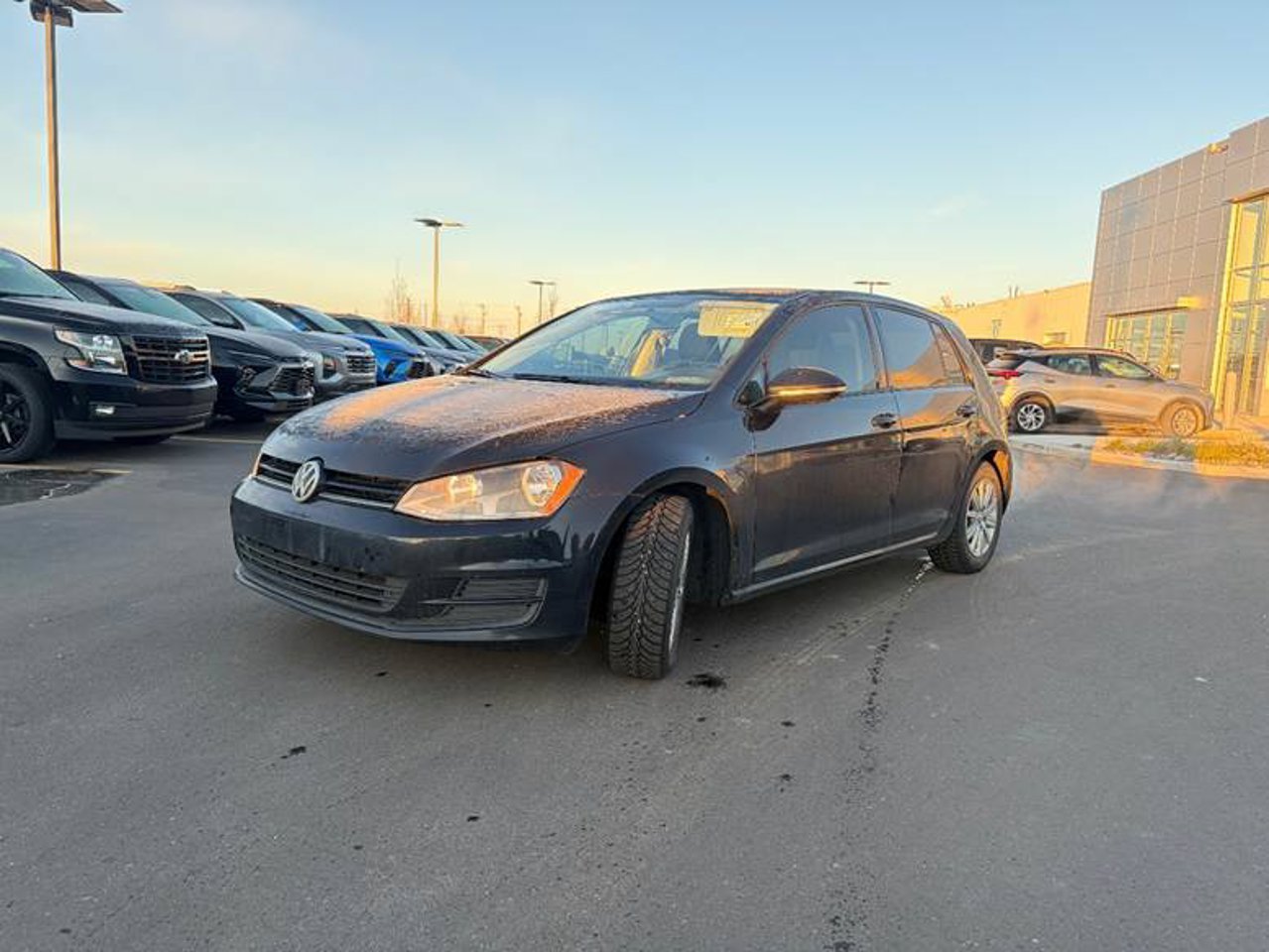 2016 Volkswagen Golf 5dr HB Auto 1.8 TSI Trendline Black Sherwood Park - photo #2