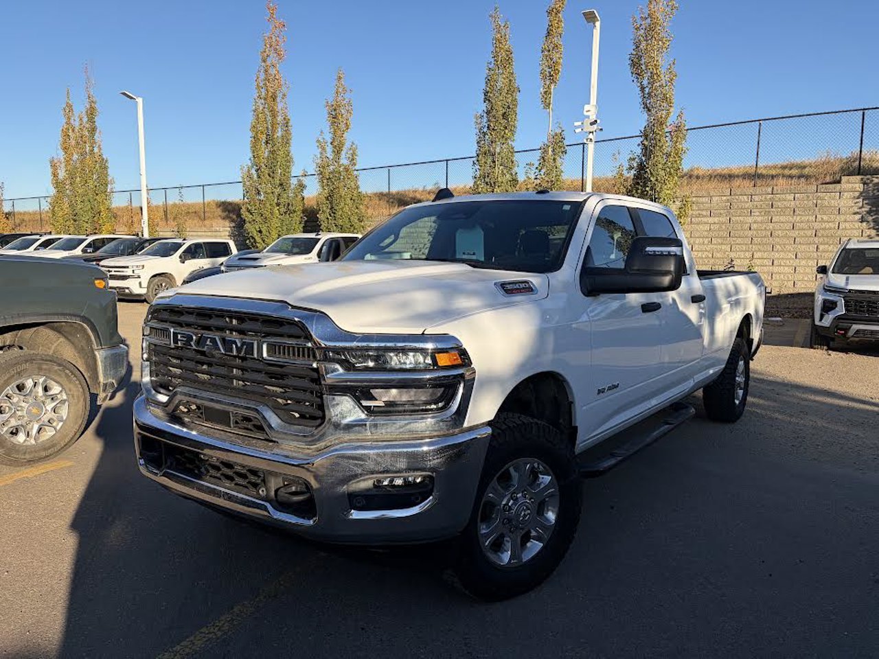 2026 Ram 3500 Big Horn 4x4 Crew Cab 8' Box White Sherwood Park - photo #2