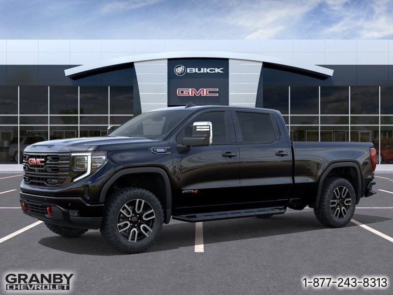 2026 GMC Sierra 1500 K1500 SIERRA CREW CAB AT4 STD/BOX (4SB) ONYX BLACK
