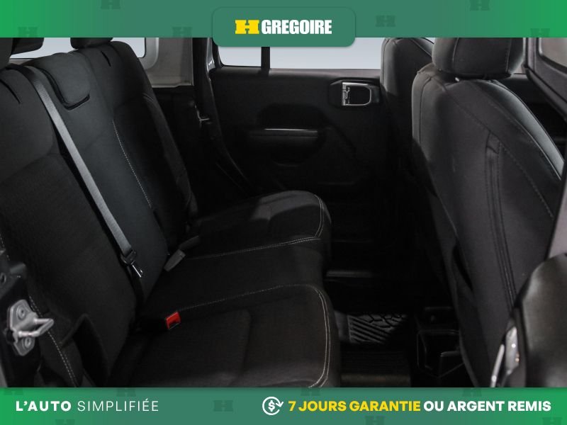 Jeep Wrangler SH0444 | Unlimited Sport 80th Anniversary 4WD AUTO A/C MAGS 2021 Gris Laval - photo #27