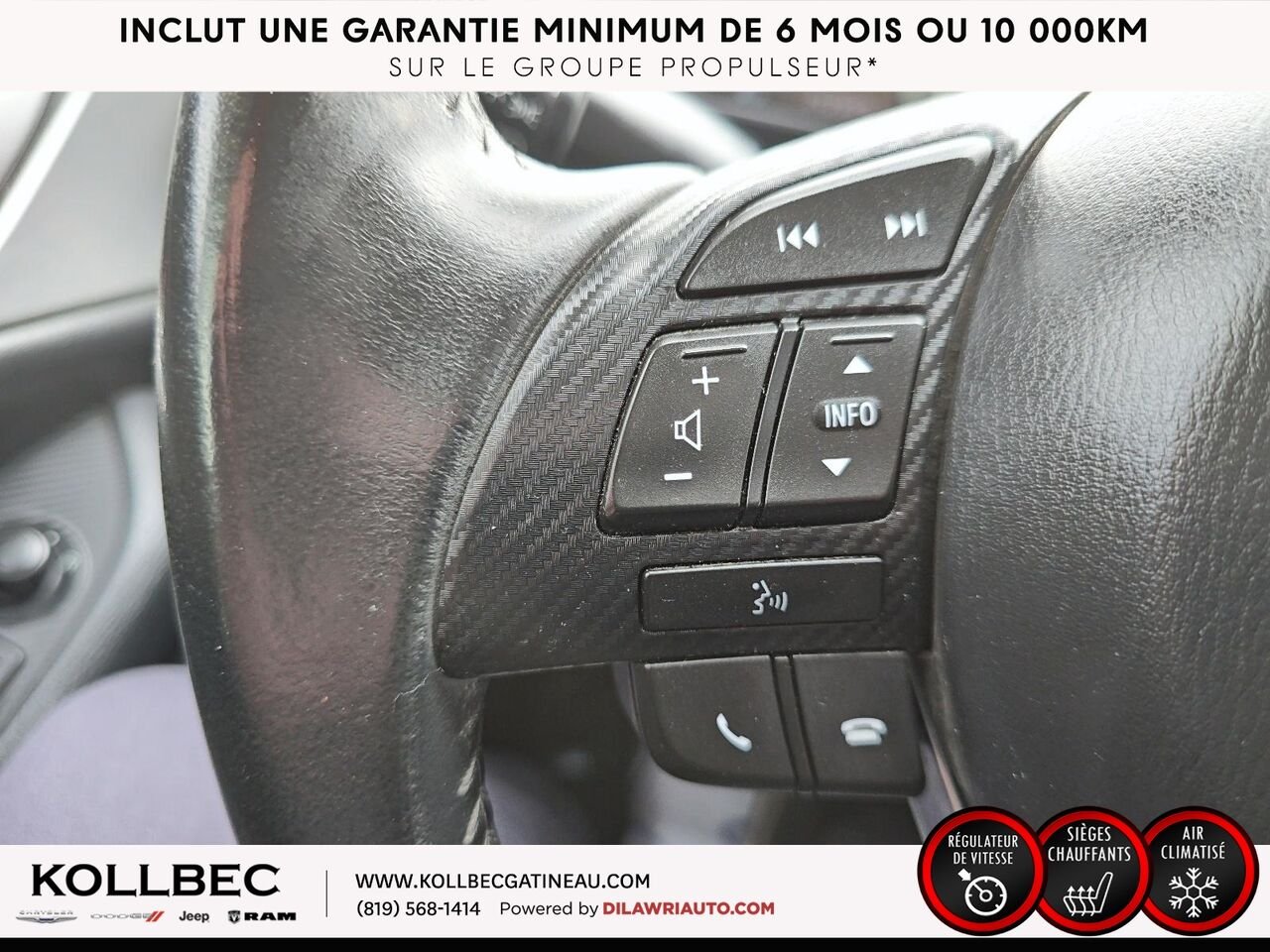 2016 Mazda CX-3 26102 | Traction avant 4 portes GS Red Gatineau - photo #10