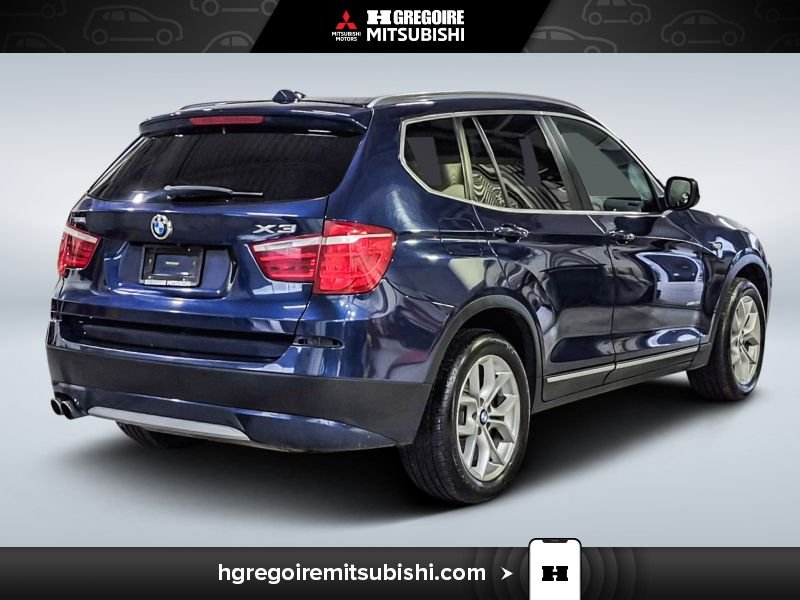 BMW X3 2014 Bleu Blainville - photo #8
