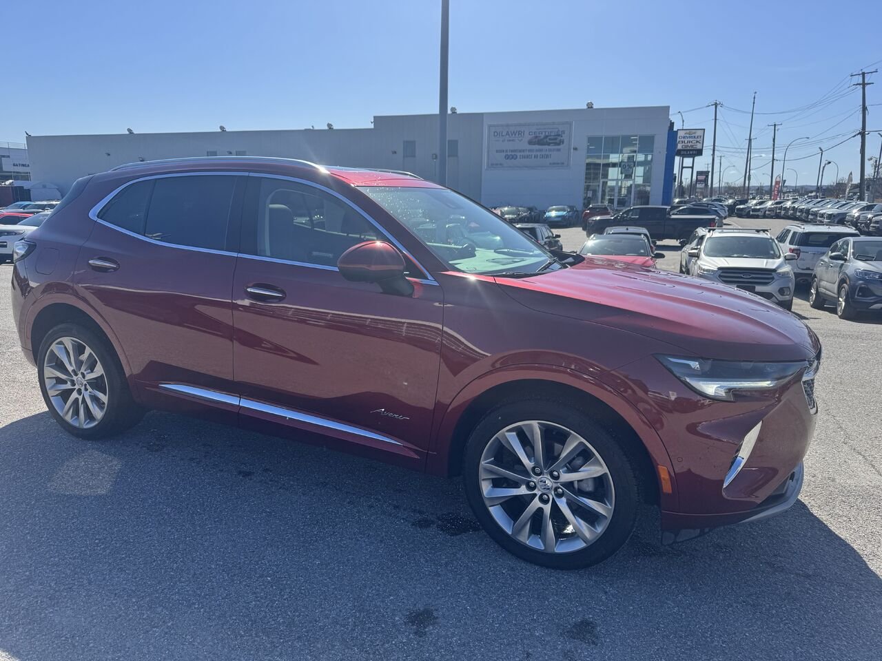 BUICK ENVISION AVENIR Avenir 4 portes TI 2023 Rouge Ottawa & Gatineau - photo #17