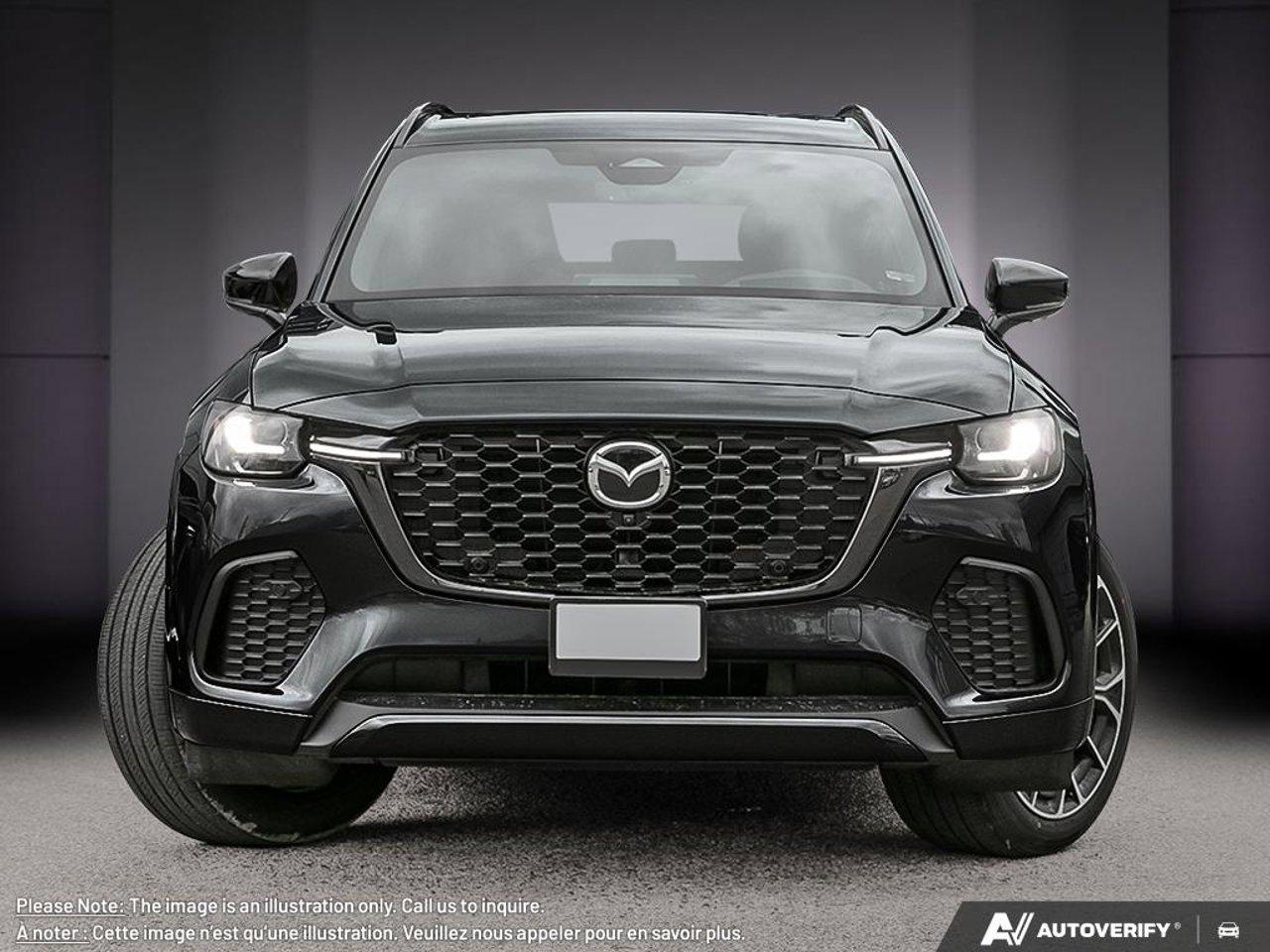 Mazda CX-70 hybride rechargeable JM3KJDHA1T1206007 2026 Noir de jais mica Mirabel - photo #1