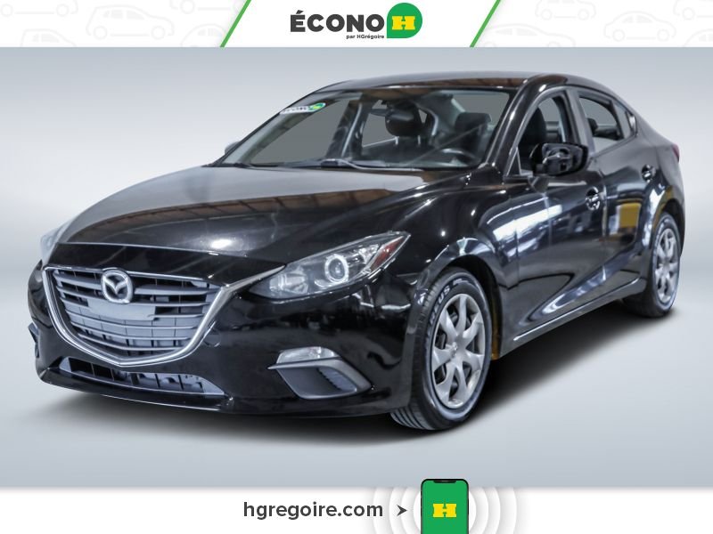 Mazda 3 GX GR ÉLEC A/C BLUETOOTH 2015 Noir