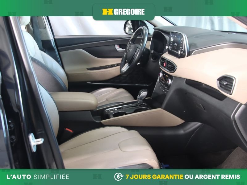 Hyundai Santa Fe 821912 | Ultimate AWD AUTO A/C MAGS CUIR TOIT NAV CAM RECUL 2020 Noir Laval - photo #30