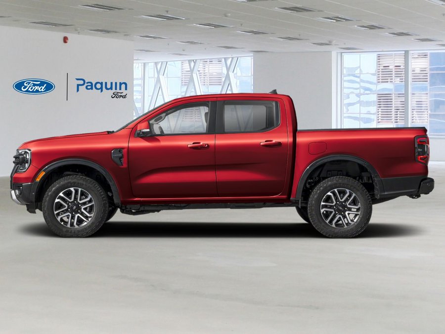 Ford Ranger LARIAT cabine SuperCrew 4RM caisse de 5 pi 2026 Rouge rubis métallisé teinté verni