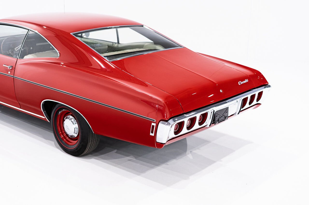 Chevrolet Impala Match N# L72 427/425 4spd 4.56gear Org Bill Of Sale | PRIX EN USD 1968 Rouge Montréal - photo #109