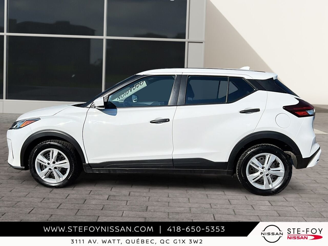 Nissan Kicks S 2024 Blanc Ste-Foy - photo #4