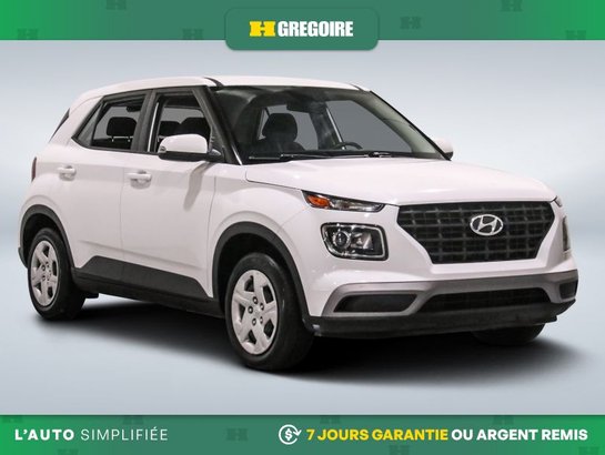 2022 Hyundai Venue Essential AUTO A/C GR ELECT CAM RECUL BLEUTOOTH White