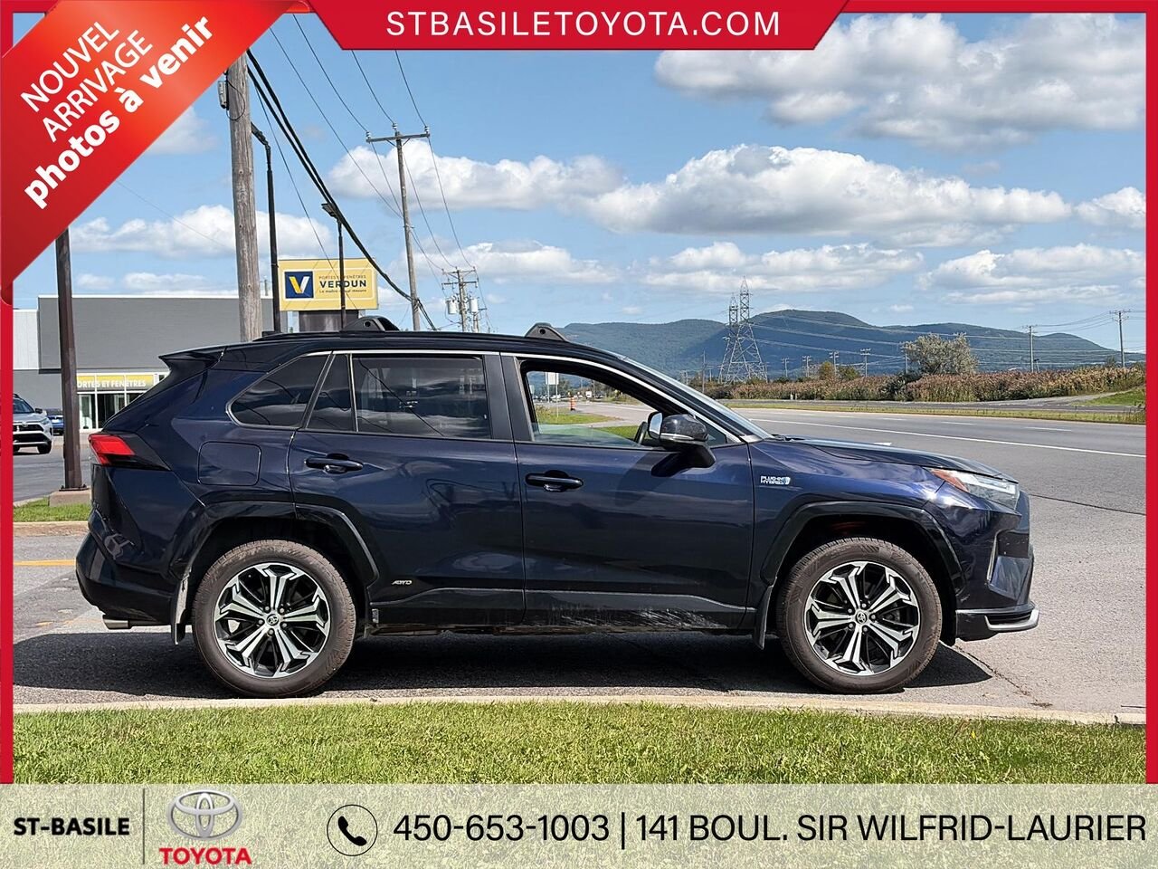 TOYOTA RAV4 PRIME 2023 Bleu Saint-Basile-le-Grand - photo #3