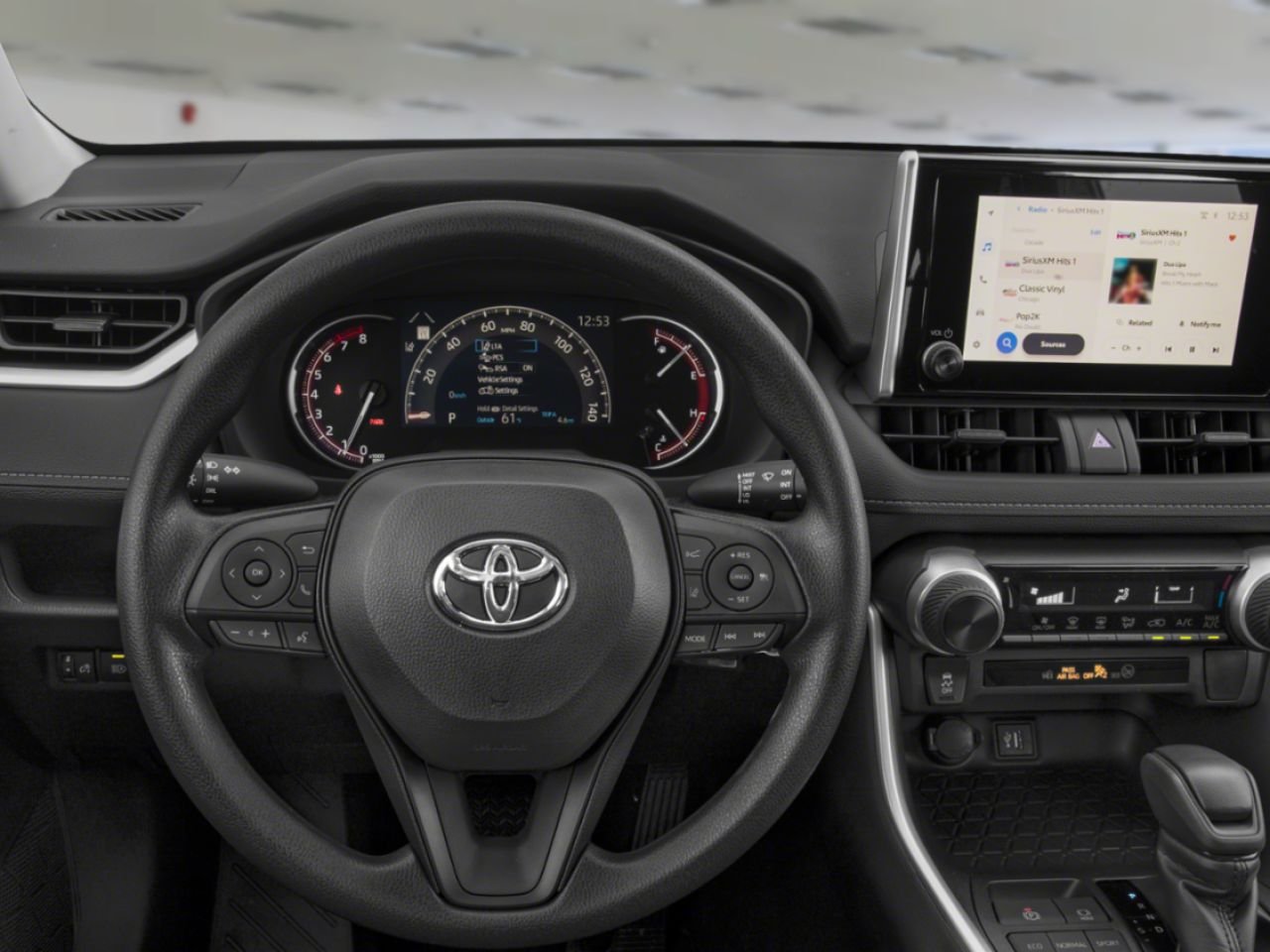 2025 Toyota RAV4 LE AWD / CLEAN CARFAX / HEATED SEATS / TOYOTA SAFETY SENSE / CARPLAY AND ANDROID AUTO White Mississauga - photo #12