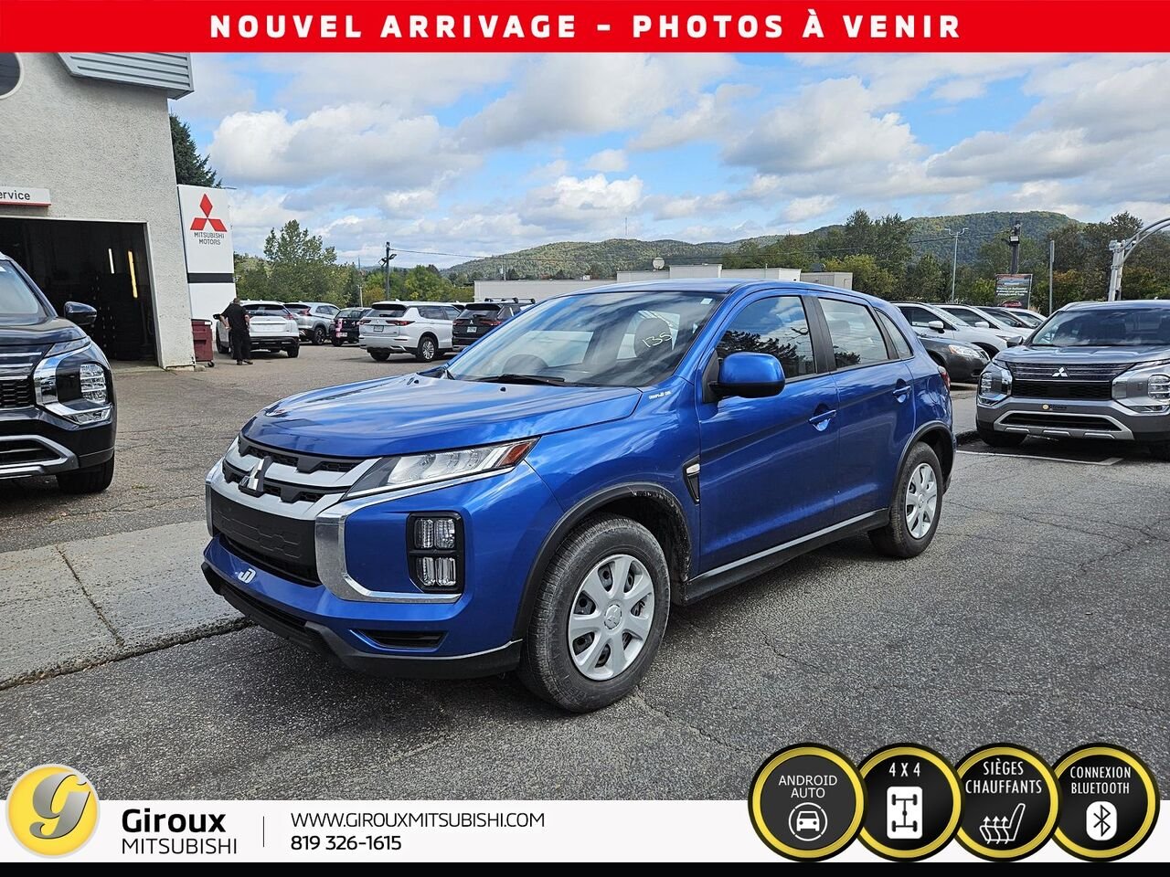 2023 MITSUBISHI RVR Blue Sainte-Agathe-des-Monts - photo #0