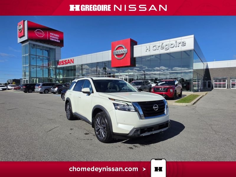 Nissan Pathfinder SL Cuir Toit Pano Caméra 360 à partir 2.99% 2024 Blanc