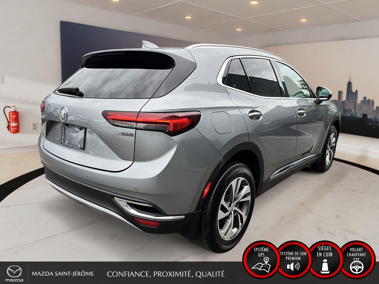 2023 Buick Envision Essence | TOIT PANORAMIQUE | CUIR | AWD Grey Saint-Jérôme - photo #5