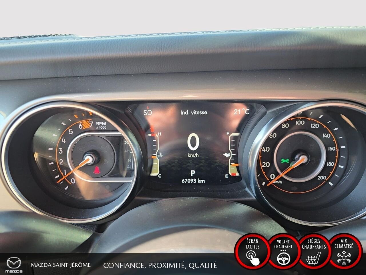 2023 Jeep Wrangler Yellow Saint-Jérôme - photo #14