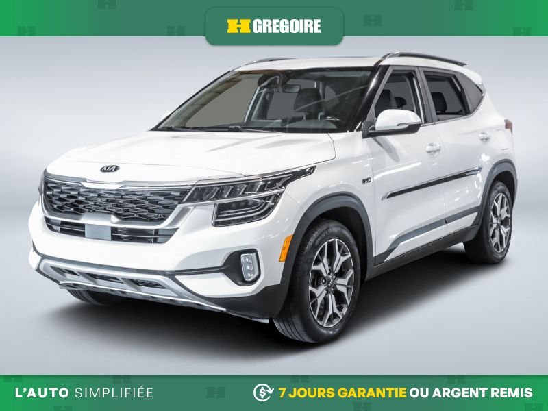 2021 Kia Seltos White Laval - photo #2