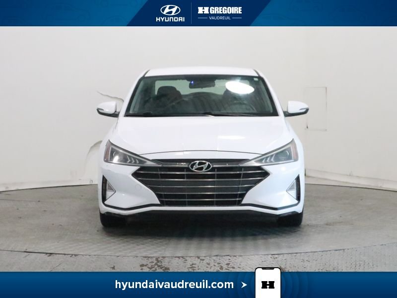 Hyundai Elantra 2019 Blanc Laval - photo #0