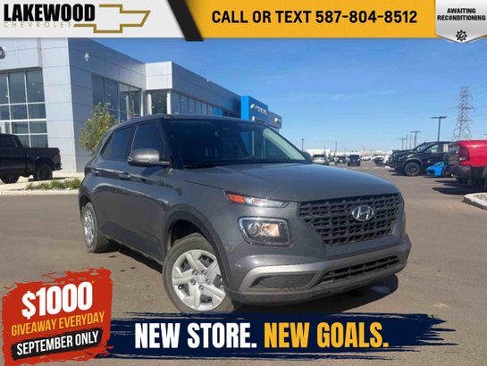 2025 Hyundai Venue Essential 1.6L | Heated Bucket Seats Grey