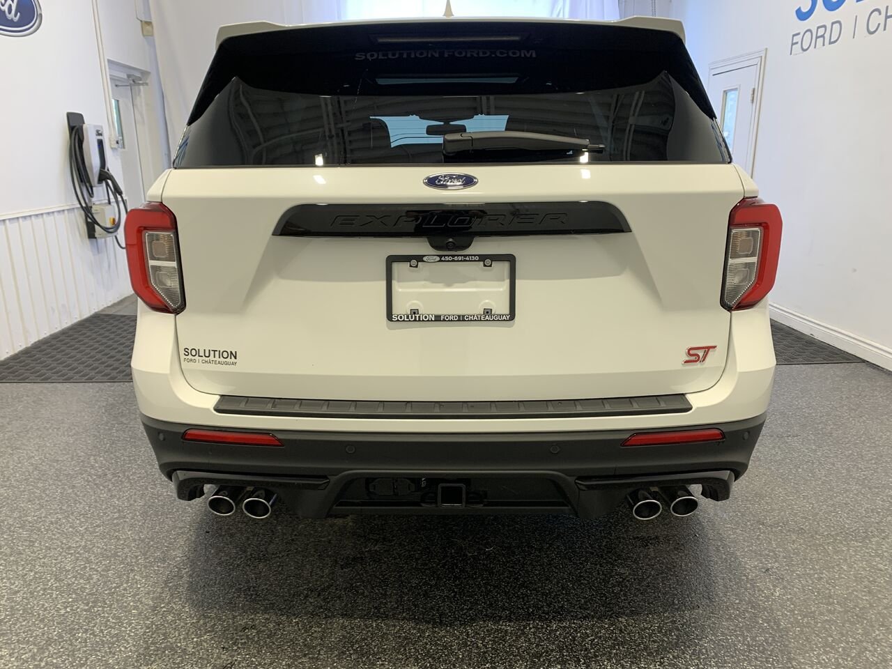 Ford Explorer ST AWD EXPLORER ST 4WD 2024 Blanc Châteauguay - photo #9
