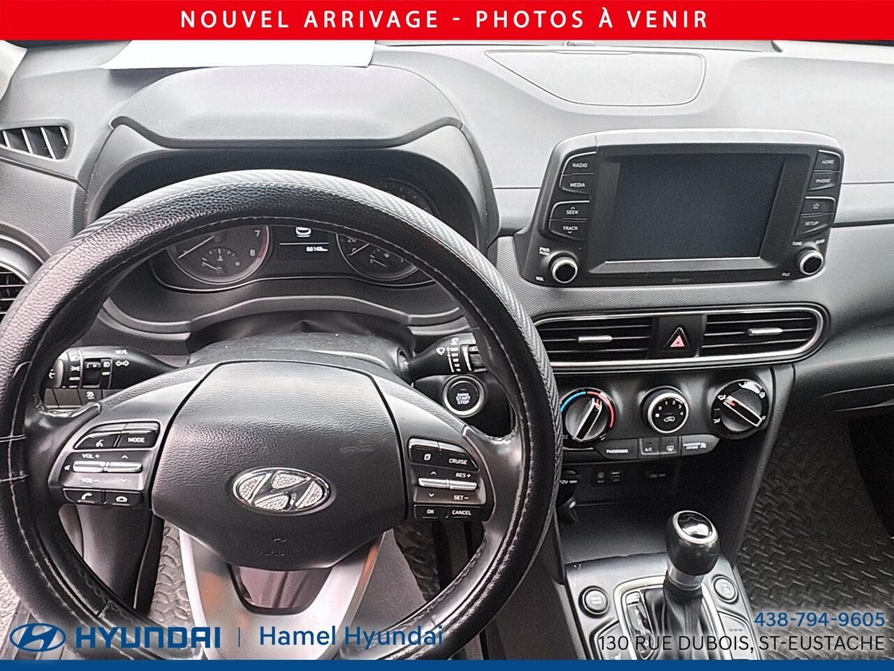 Hyundai Kona 2018 Noir Saint-Eustache - photo #12