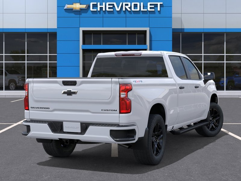 CHEVROLET Silverado 1500 Custom cabine multiplace 4RM 157 po 2026 BLANC SOMMET