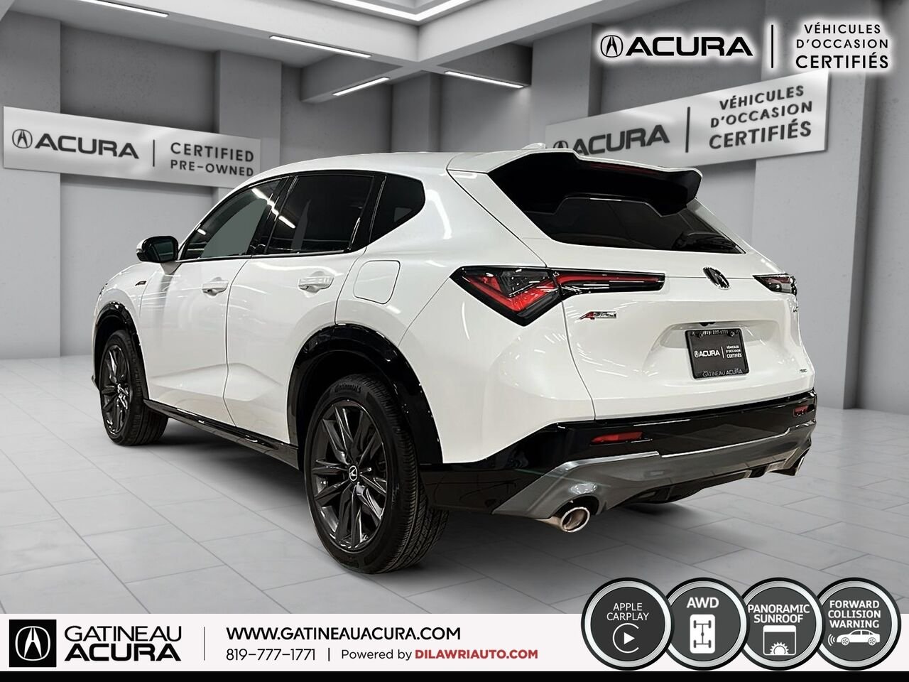 Acura ADX A-Spec AWD 2025 Blanc Gatineau - photo #18