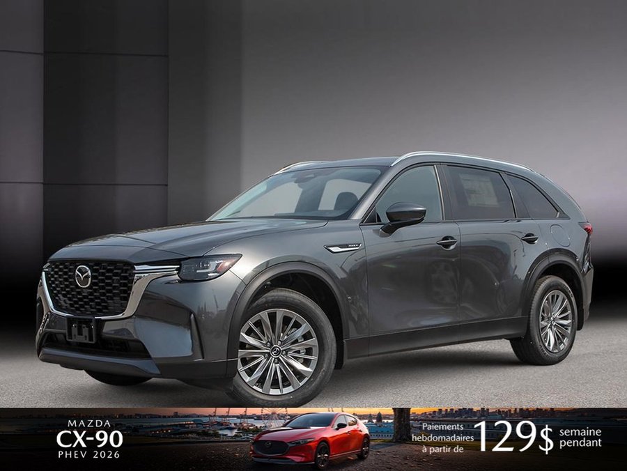2026 Mazda CX-90 PHEV 2026 Machine Grey Metallic