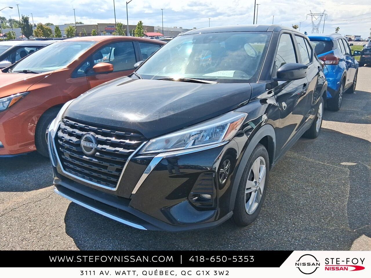 Black 2024 Nissan Kicks SUV / Crossover Front-Wheel Drive Continuously Variable Transmission