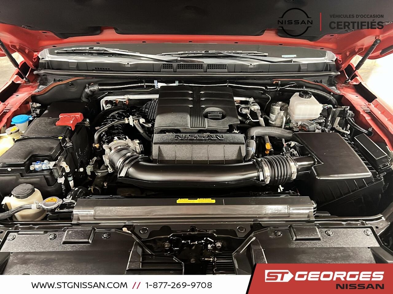 2024 Nissan Frontier Red Saint-Georges - photo #7