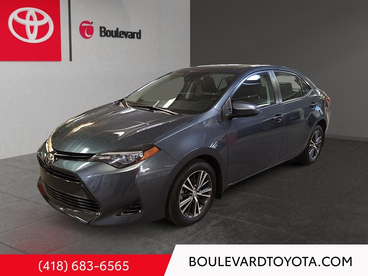 Toyota Corolla 100320A-40 | LE, GROUPE AMÉLIORÉ 2017 Gris Québec - photo #0
