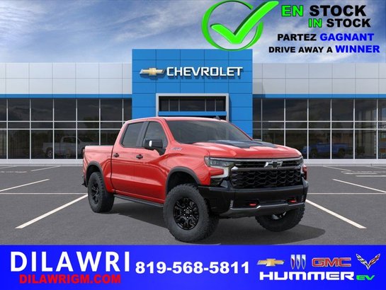 2026 CHEVROLET Silverado 1500 ZR2 cabine multiplace 4RM 147 po Red Hot