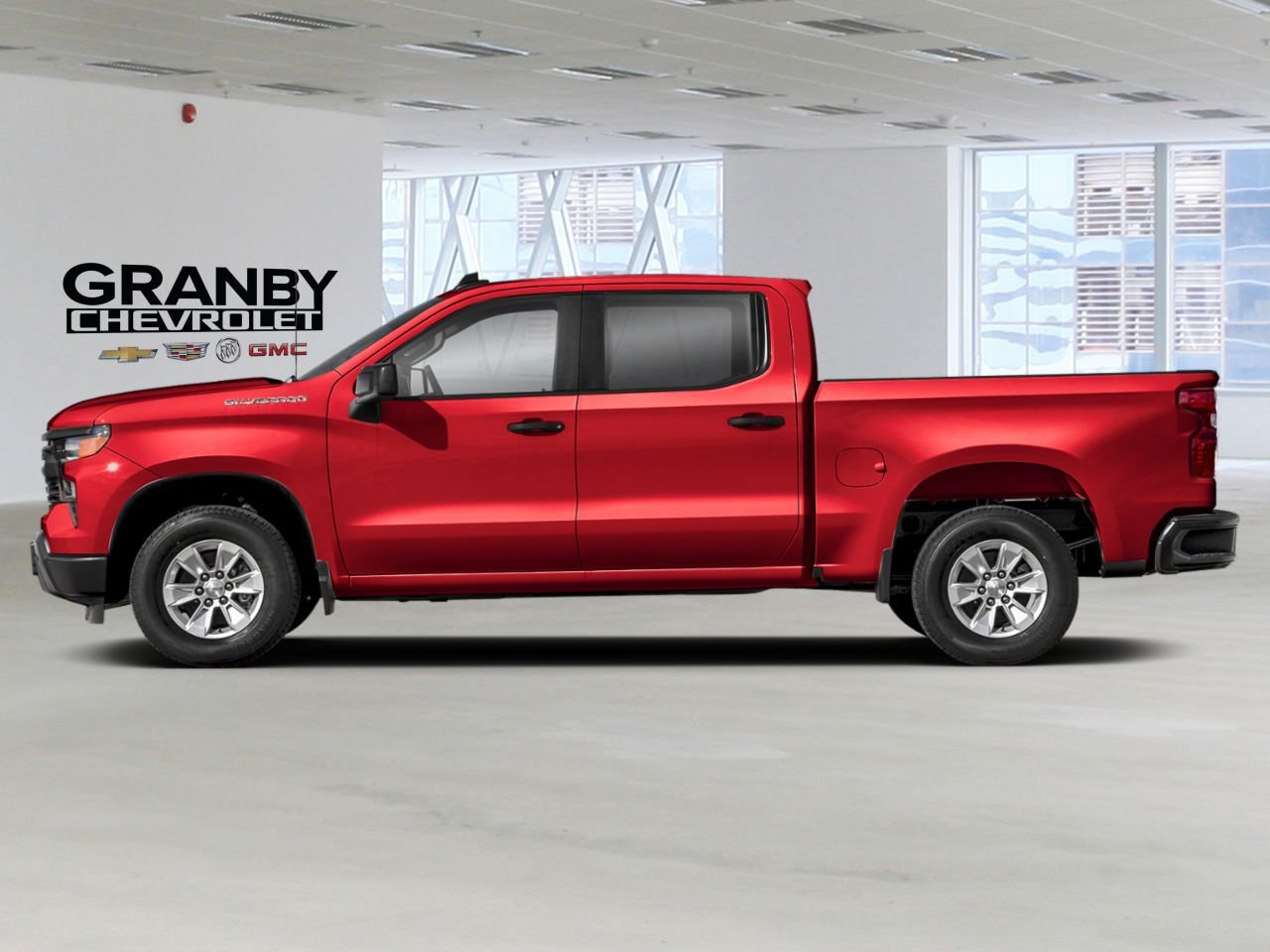 CHEVROLET Silverado 1500 K1500 SILVERADO CREW CAB CUSTOM STD/BOX (1CX) | 26-0827 2026 ROUGE ARDENT Granby - photo #1