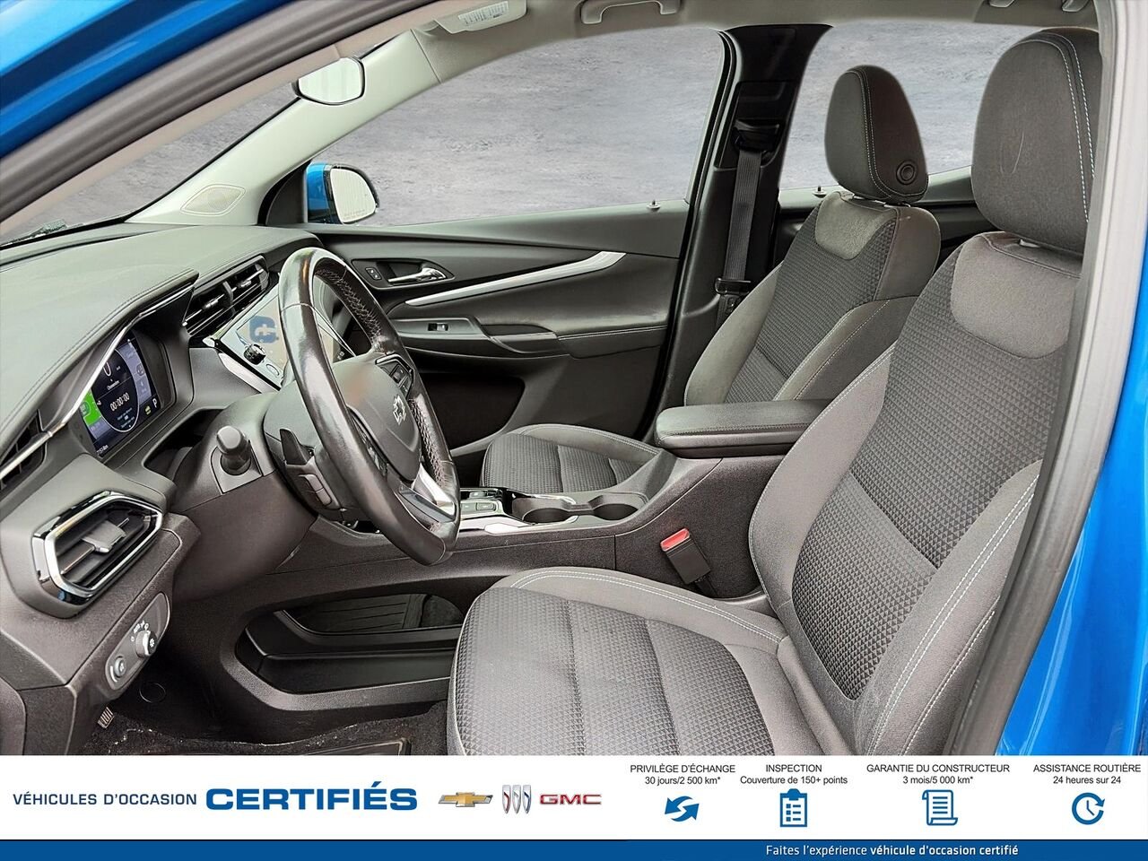 2023 CHEVROLET BOLT Traction avant 4 portes LT BLEU BRIL Montmagny - photo #7