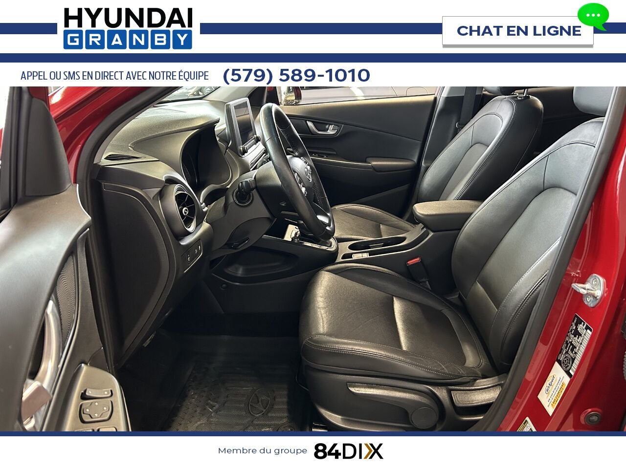 2022 Hyundai Kona Red Granby - photo #10