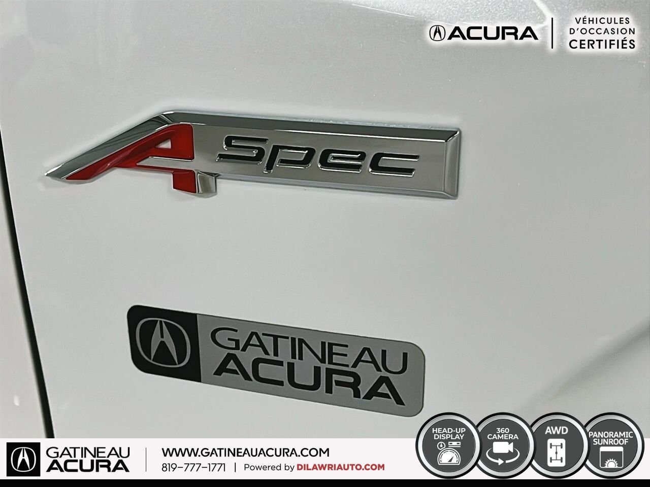 Acura RDX A-Spec Platinum Élite SH-AWD 2025 Blanc Gatineau - photo #17