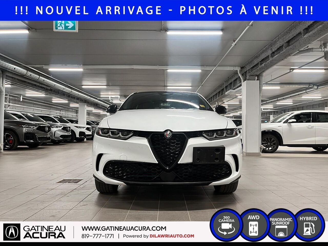 Alfa Romeo Tonale Veloce PHEV AWD 2024 Blanc Ottawa & Gatineau - photo #1