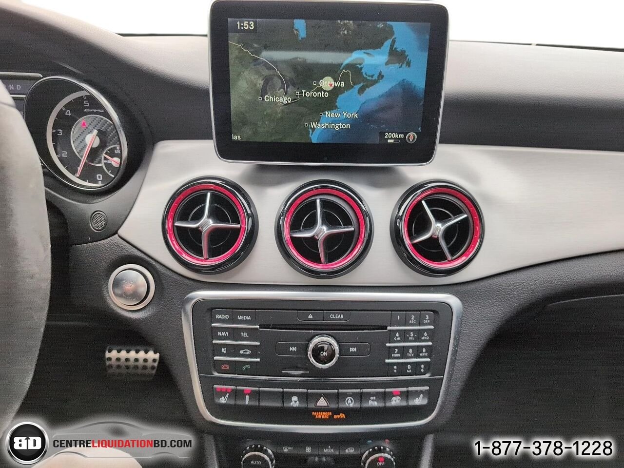 Mercedes-Benz CLA CLA 45 AMG berline 4 portes 4MATIC | BD0415 2016 Argent Granby - photo #20
