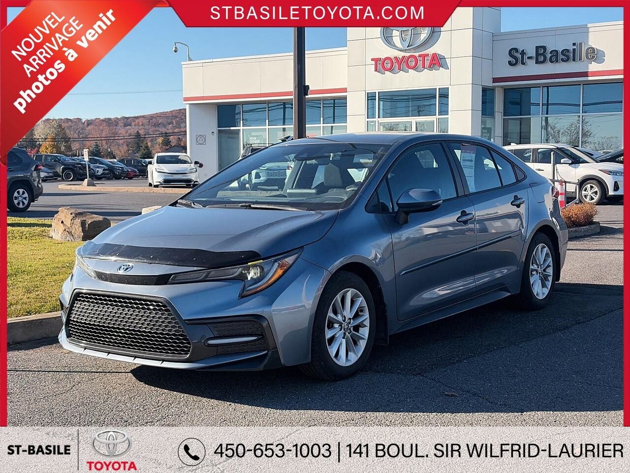 TOYOTA COROLLA 2022 Bleu Saint-Basile-le-Grand - photo #0