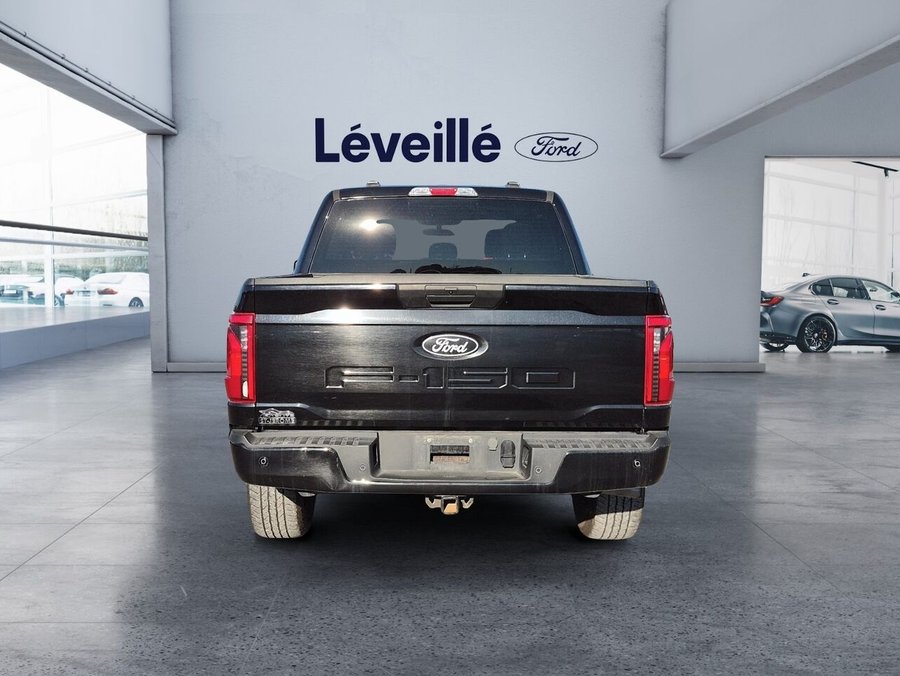 2024 Ford F-150 STX 2.7L ** BLACK PACK ** BAS KILO ** CARFAX CLEAN 5,5 pi Black