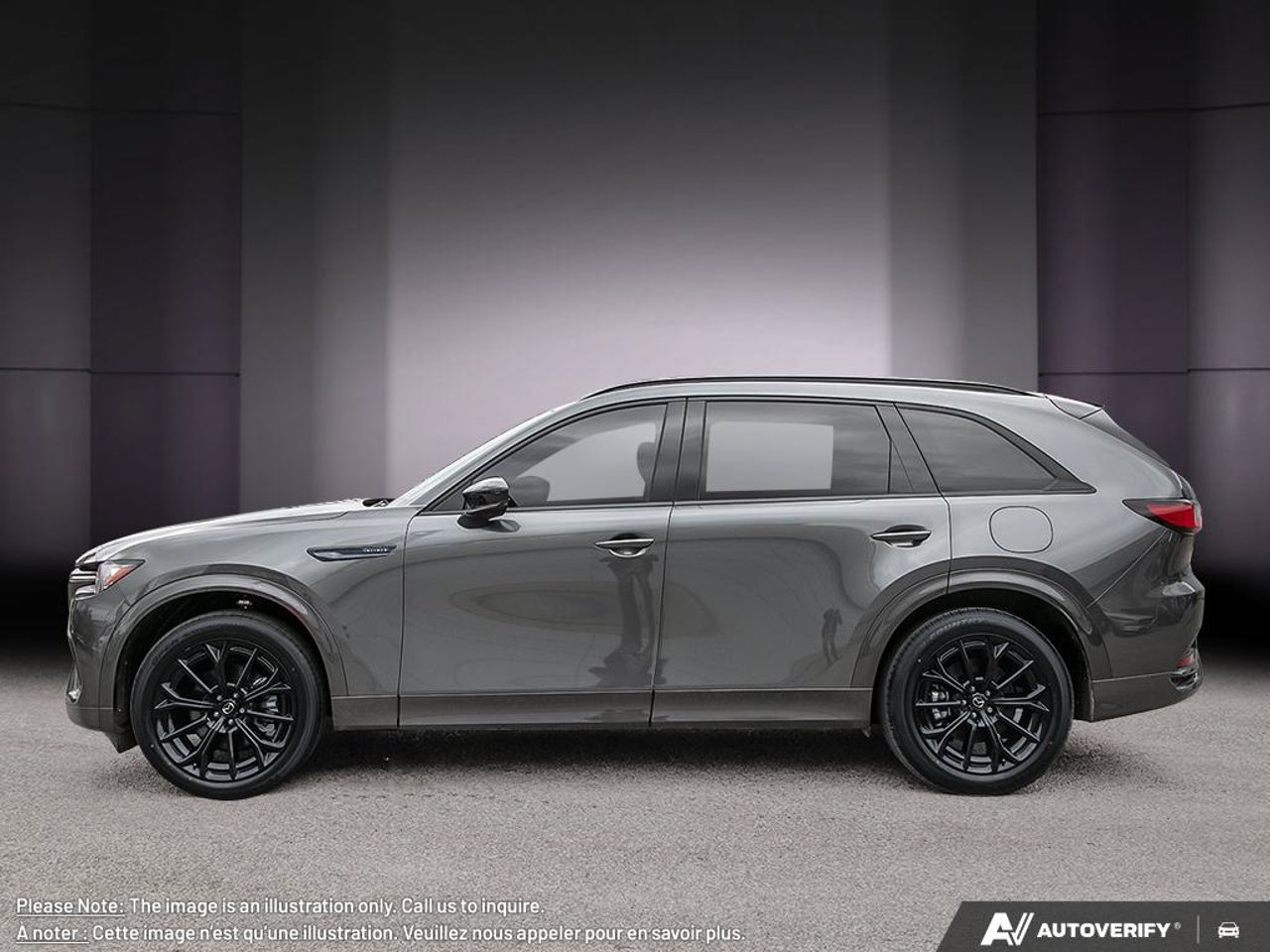 Mazda CX-70 hybride léger JM3KJDHD8T1215393 2026 Gris mécanique métallisé Mirabel - photo #2