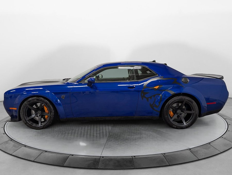 2022 DODGE SRT Hellcat Widebody Modifié Éthanol et Supercharged Grossit et plus Blue